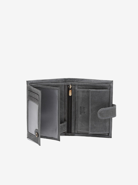 Ombre Clothing Muški kožni novčanik - crni A091