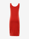 NAX Crvena ženska basic haljina NAX BREWA