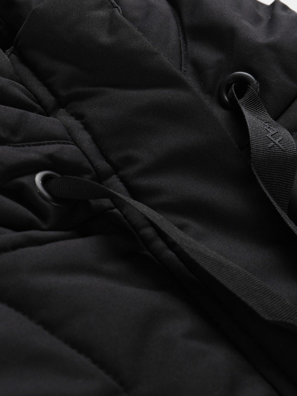 NAX Crni ženski zimski kaput NAX KAWERA