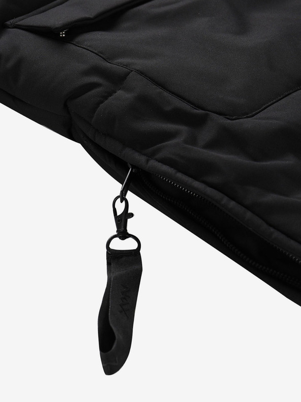 NAX Crni ženski zimski kaput NAX KAWERA