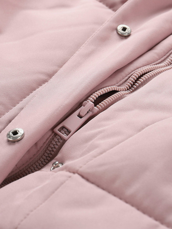 NAX Ružičasti ženski zimski kaput NAX KAWERA