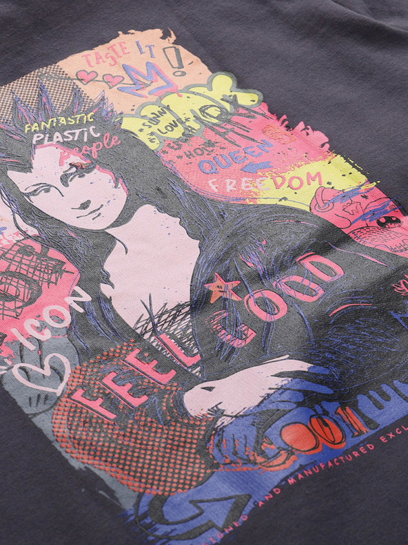 NAX Muški sweatshirt nax NAX LIMEN sivi