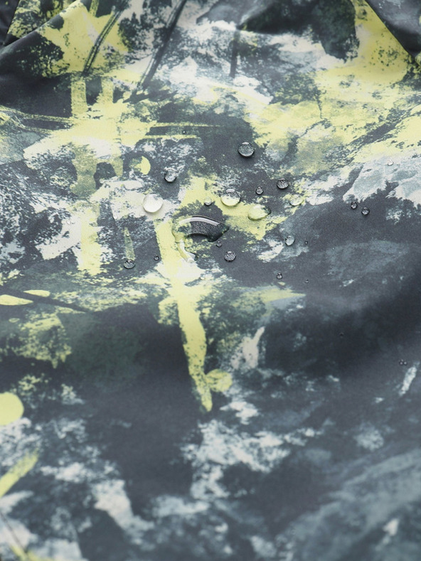 NAX Žuto-bež dječja jakna s uzorkom NAX IMUFO