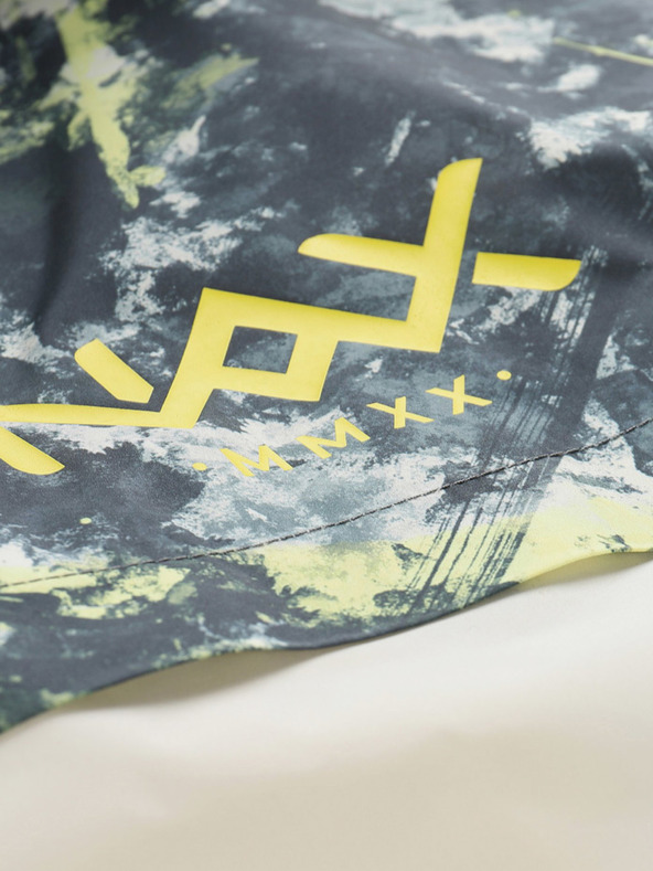 NAX Žuto-bež dječja jakna s uzorkom NAX IMUFO