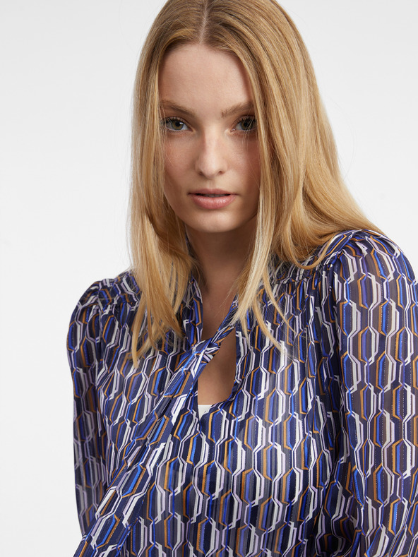 Orsay Plava ženska bluza s uzorkom ORSAY