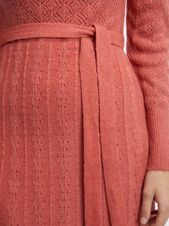 Orsay Brick ženska džemper haljina sa dodatkom ORSAY vune