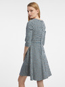 Orsay Plava ženska haljina s uzorkom ORSAY