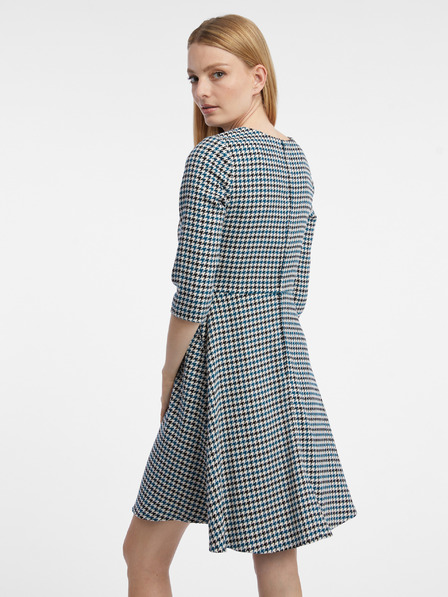 Orsay Plava ženska haljina s uzorkom ORSAY