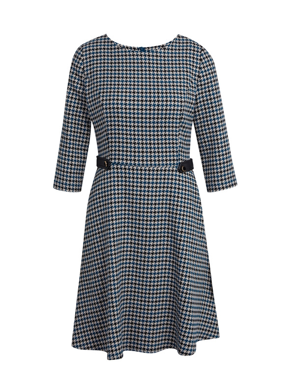 Orsay Plava ženska haljina s uzorkom ORSAY