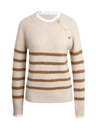 Orsay Bež ženski prugasti pulover ORSAY