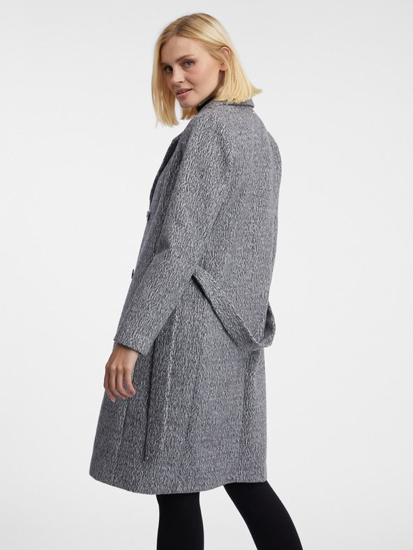 Orsay Sivi ženski tigrasti kaput ORSAY