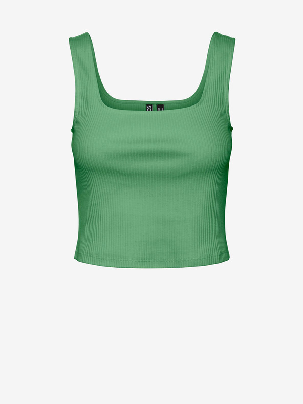 Pieces Zelena ženska osnovna majica bez rukava Pieces Nukisa