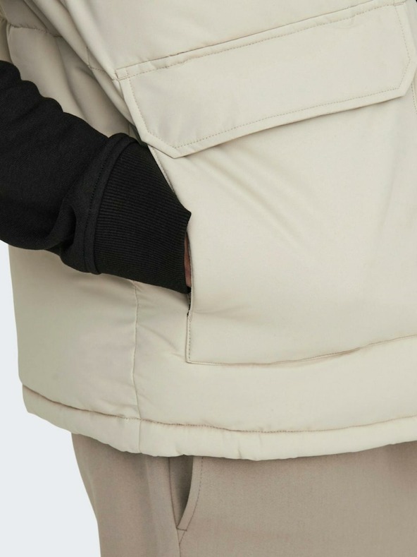 ONLY & SONS ONLY & SONS Carl svijetlo sivi muški prošiveni prsluk