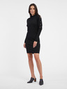 Orsay Crna ženska pletena haljina ORSAY