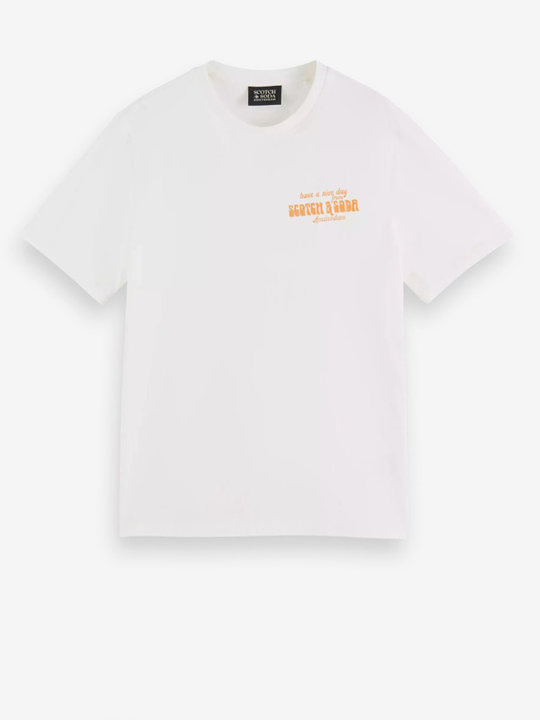 Scotch & Soda Scotch & Soda bijela muška majica