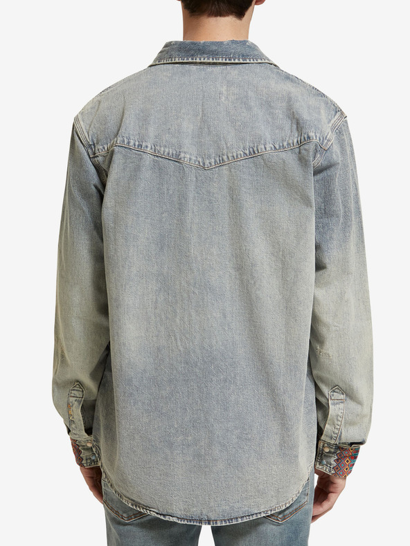 Scotch & Soda Scotch & Soda svijetloplava muška traper košulja