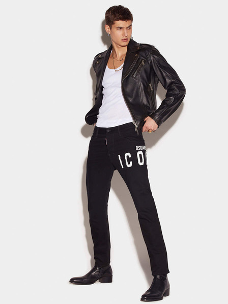 DSQUARED2 Crne muške hlače DSQUARED2