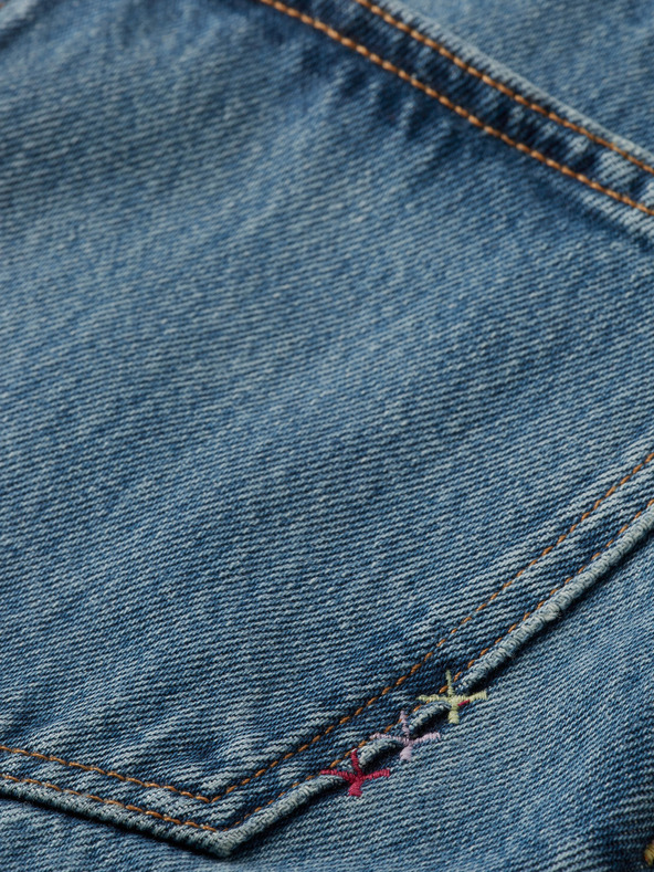 Scotch & Soda Scotch & Soda ženske plave široke traperice