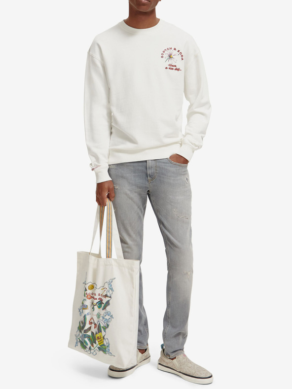 Scotch & Soda Scotch & Soda muške sive uske traperice