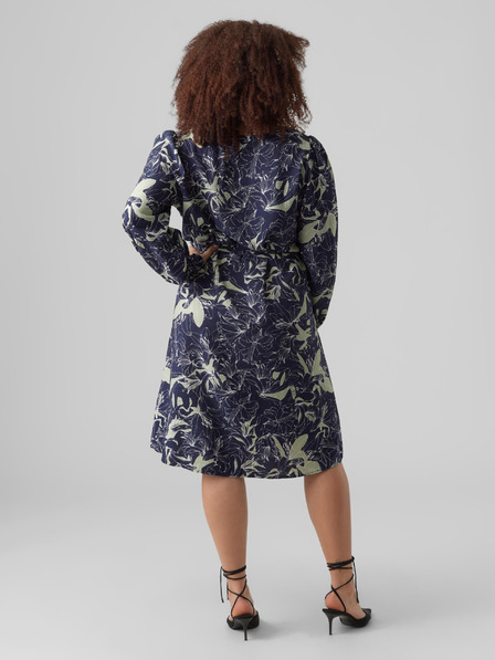 Vero Moda Curve Tamnoplava ženska košulja s uzorkom VERO MODA Abbi