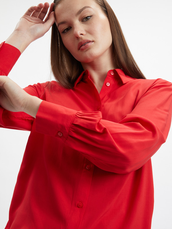 Orsay Tamnoružičasta ženska bluza ORSAY