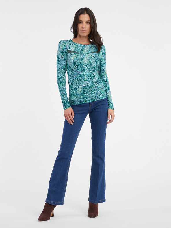 Orsay Tirkizna ženska majica s uzorkom ORSAY