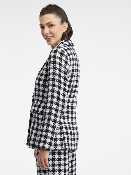 Orsay Bijelo-crni karirani ženski sako ORSAY