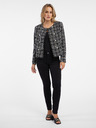 Orsay Crna ženska jakna s uzorkom ORSAY