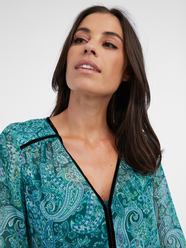 Orsay Tirkizna ženska bluza s uzorkom ORSAY