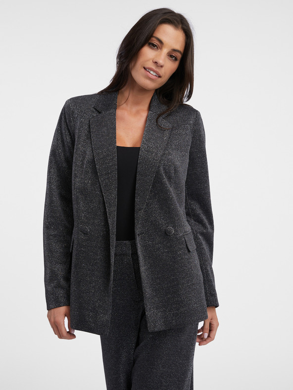 Orsay Tamno siva ženska oversize jakna ORSAY