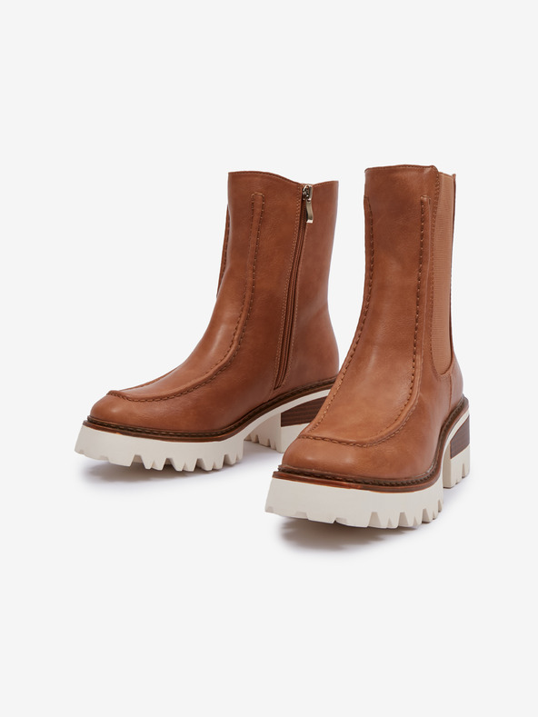 Orsay Smeđe ženske zimske čizme ORSAY