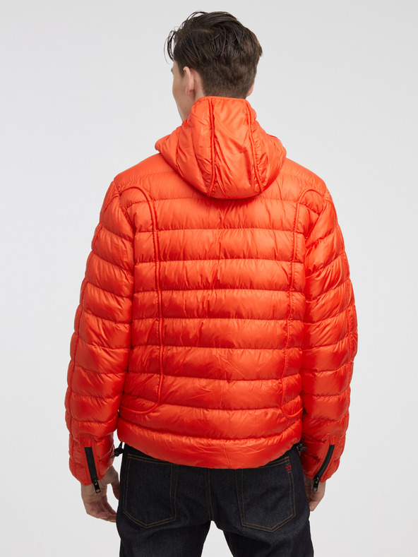Diesel Diesel muška crvena prošivena zimska jakna