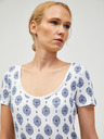 Orsay Plavo-bijela majica s uzorkom ORSAY