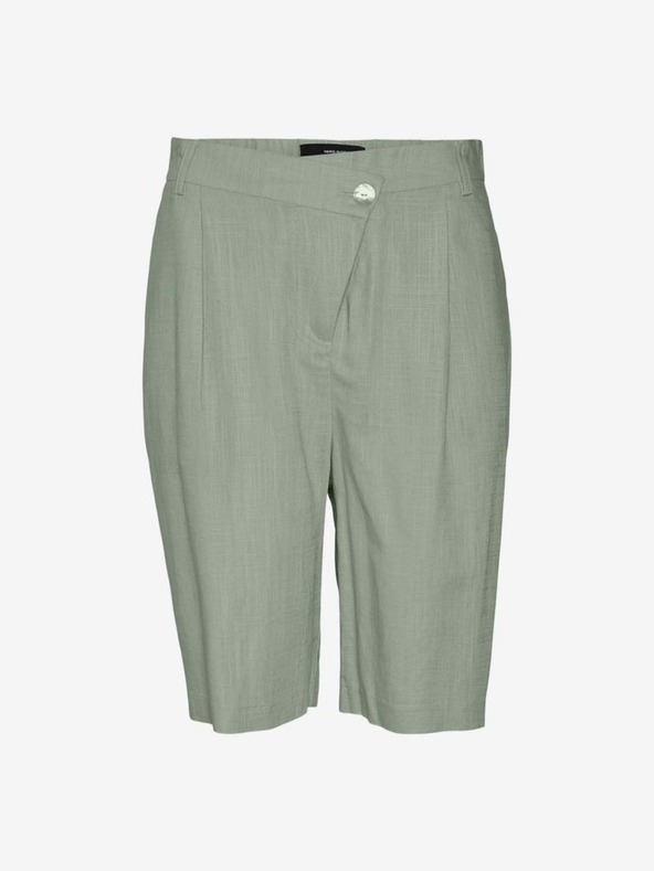 Vero Moda Svijetlo zelene kratke hlače VERO MODA Josie