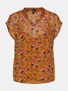 Vero Moda Cvjetna bluza boje senfa VERO MODA Vilde