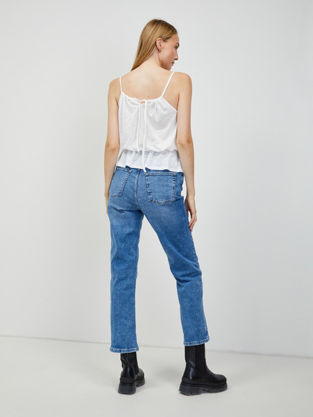 Orsay Bijela majica bez rukava ORSAY