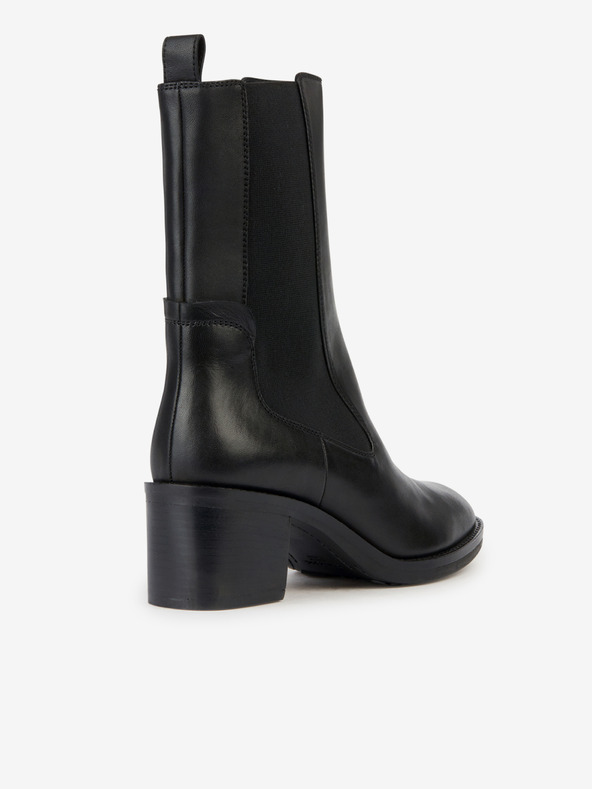 Geox Geox Giulila crne ženske kožne čizme