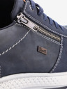Rieker Plave muške gležnjače s kožnim detaljima Rieker