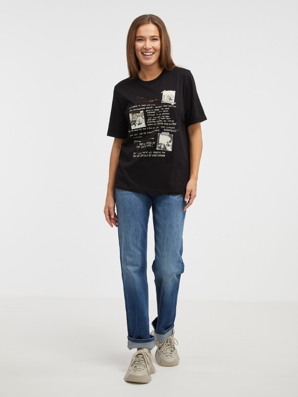 Scotch & Soda Scotch & Soda ženska crna majica