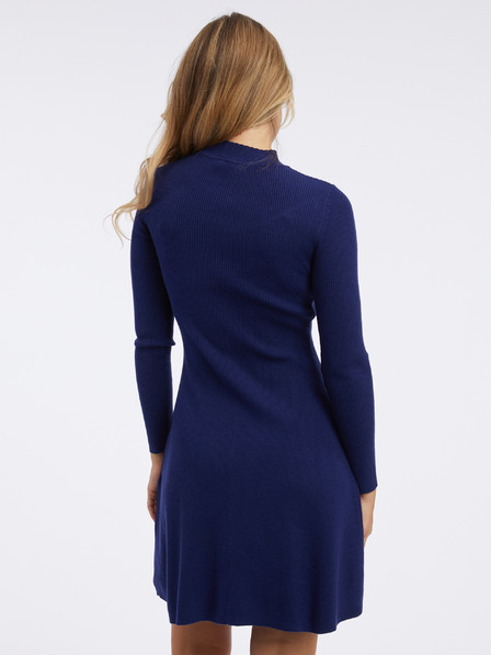 Orsay Tamnoplava ženska pletena haljina ORSAY