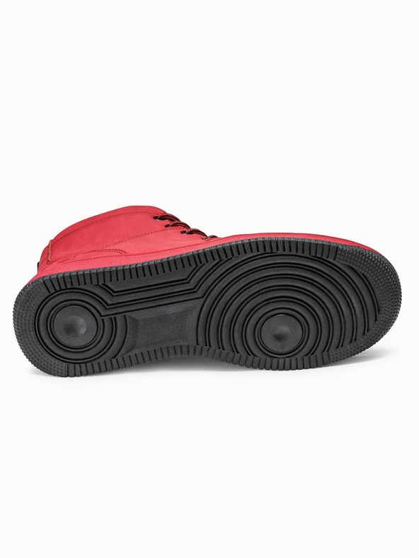 Ombre Clothing Crvene muške gležnjače T311