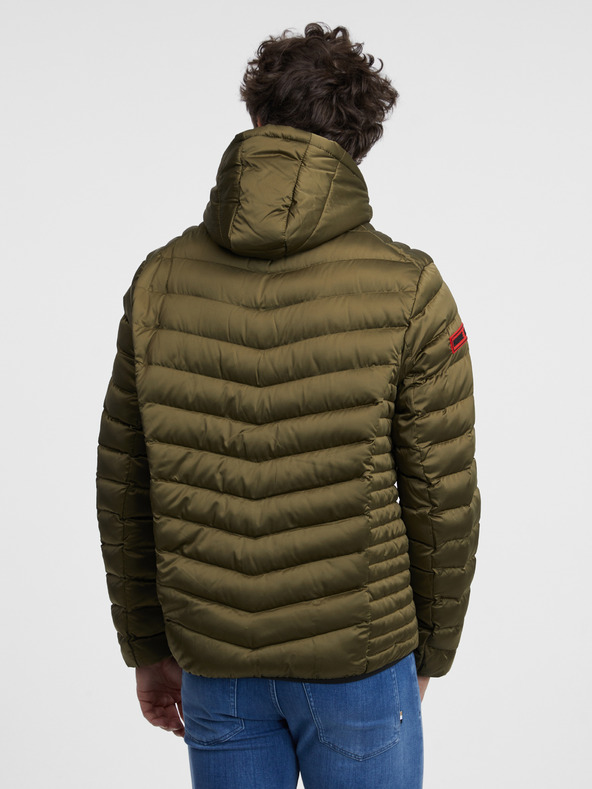 Ombre Clothing Ombre Clothing muška kaki prošivena lagana jakna