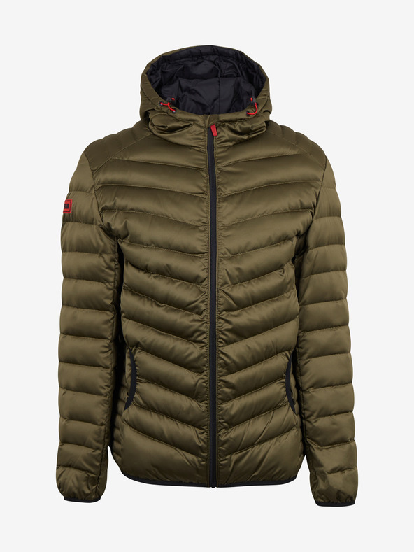 Ombre Clothing Ombre Clothing muška kaki prošivena lagana jakna