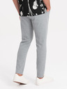 Ombre Clothing Svijetlo sive muške hlače Ombre Clothing