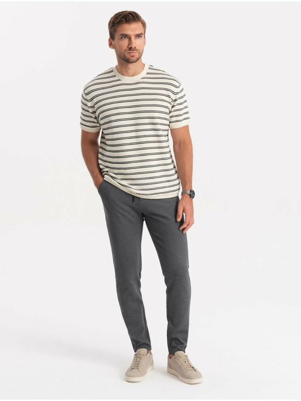 Ombre Clothing Sive muške hlače Ombre Clothing