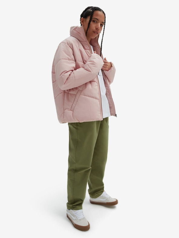 Vans Svijetloružičasta ženska prošivena jakna VANS Foundry Puff