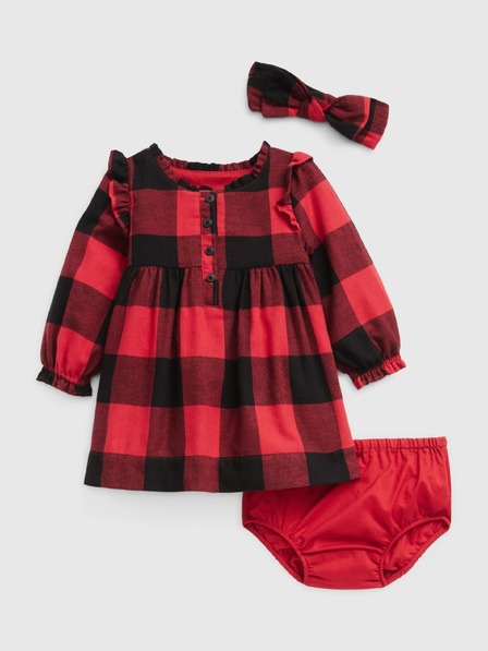 GAP Baby karirana haljina set GAP