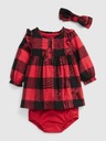 GAP Baby karirana haljina set GAP