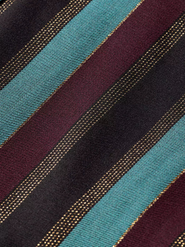 Scotch & Soda Scotch & Soda ženska zelena i crna prugasta jakna