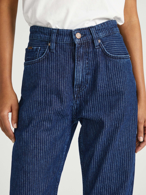 Pepe Jeans Pepe Jeans Robyn Stripe plave ženske traperice na pruge